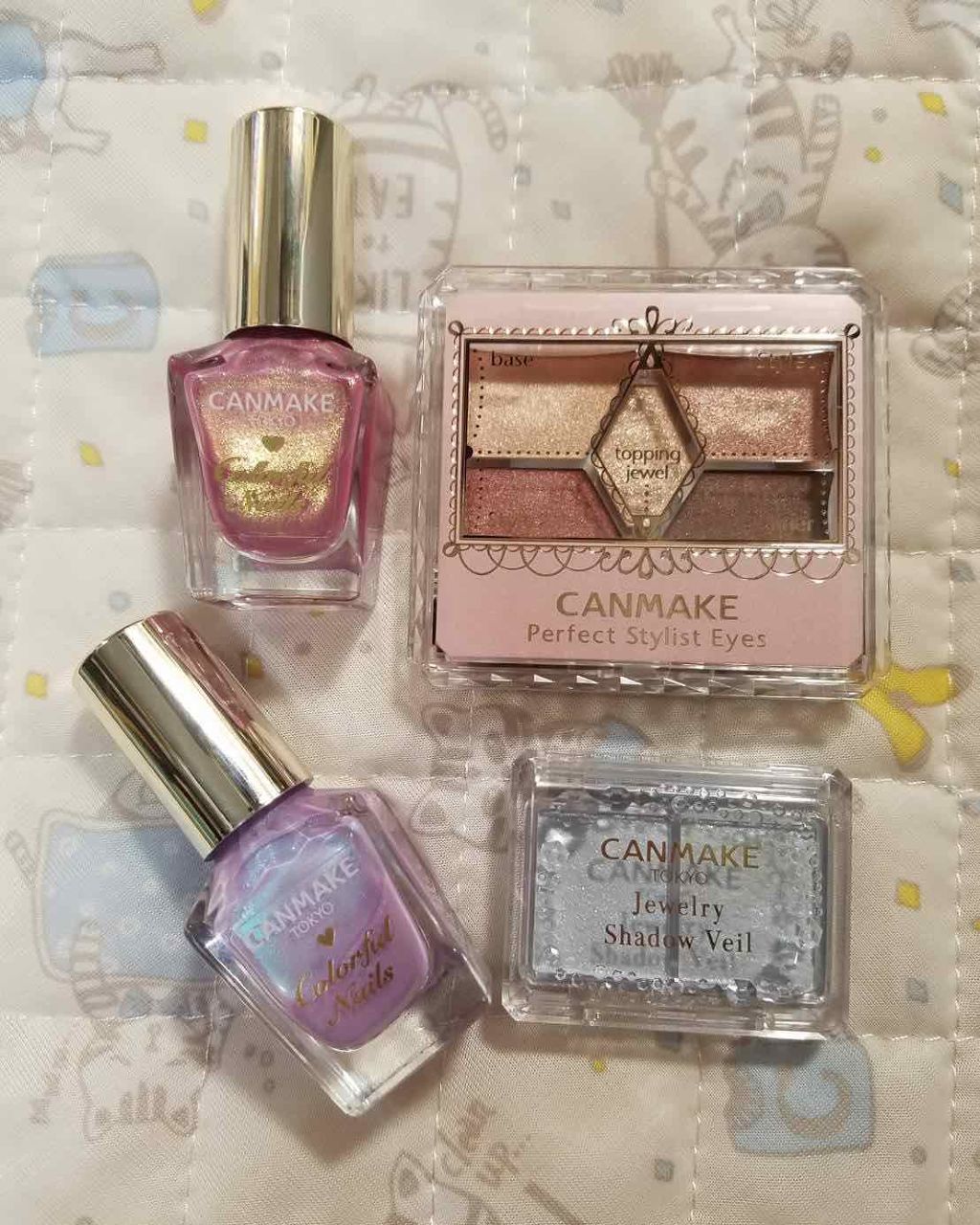 カラフルネイルズ/キャンメイク/マニキュアを使ったクチコミ(1枚目)