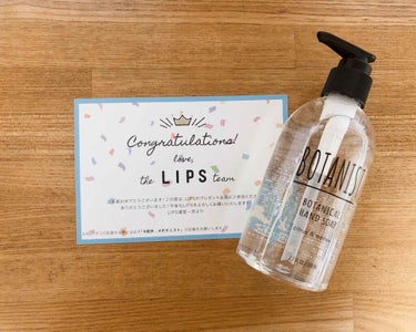 ボタニストハンドソープ シトラス&マロウ

(初めて！LIPSさんからプレゼントで頂きました💐)

ボタニストと言えば、シャンプー等のヘアケアのイメージでしたが、ハンドソープもとってもいい感じ💓

◯テ