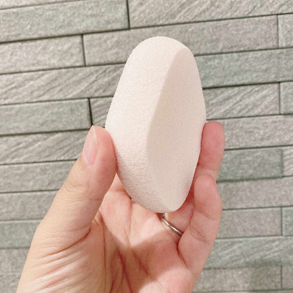 シフォンタッチスポンジN ダイヤ型/ロージーローザ/パフ・スポンジを使ったクチコミ(3枚目)