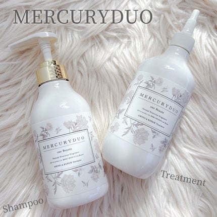 フレグランスシャンプー&ウォータートリートメント スパークリングフローラルの香り/MERCURYDUO/市販シャンプーを使ったクチコミ(1枚目)