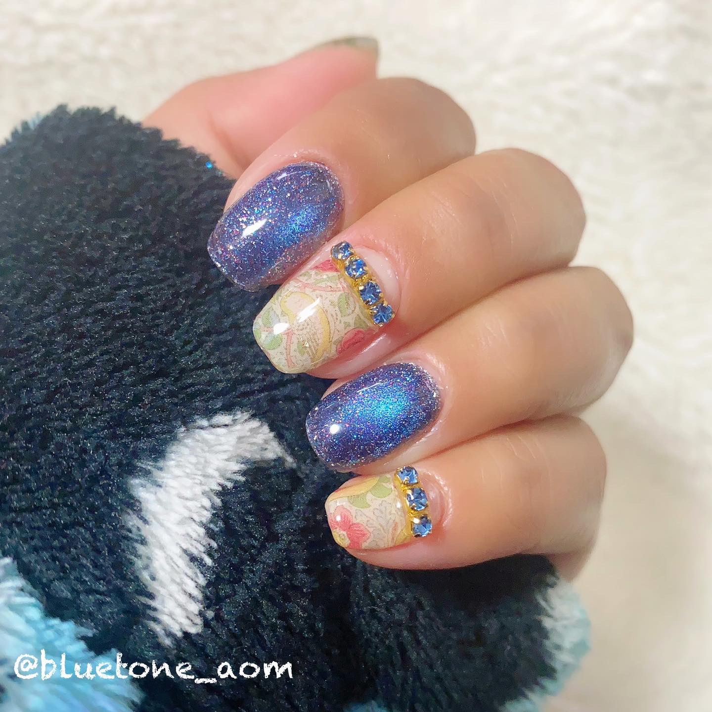 ジェルネイルシール/キャンドゥ/ネイルシールを使ったクチコミ（3枚目）