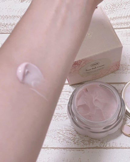 ローズソフトクリーム/SABON/フェイスクリームを使ったクチコミ(5枚目)