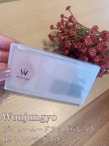 ウォンジョンヨ Ｗ デイリームードアップパレット /Wonjungyo/パウダーアイシャドウを使ったクチコミ（1枚目）