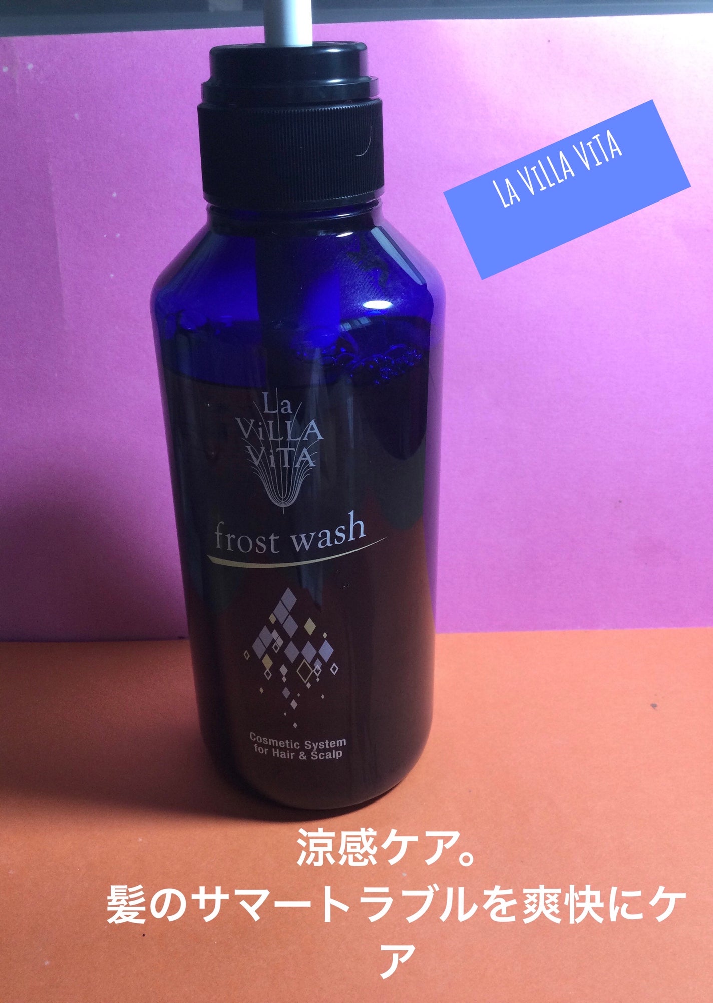 ラ・ヴィラ・ヴィータ フロストウォッシュN /La ViLLA ViTA/市販シャンプーを使ったクチコミ(1枚目)