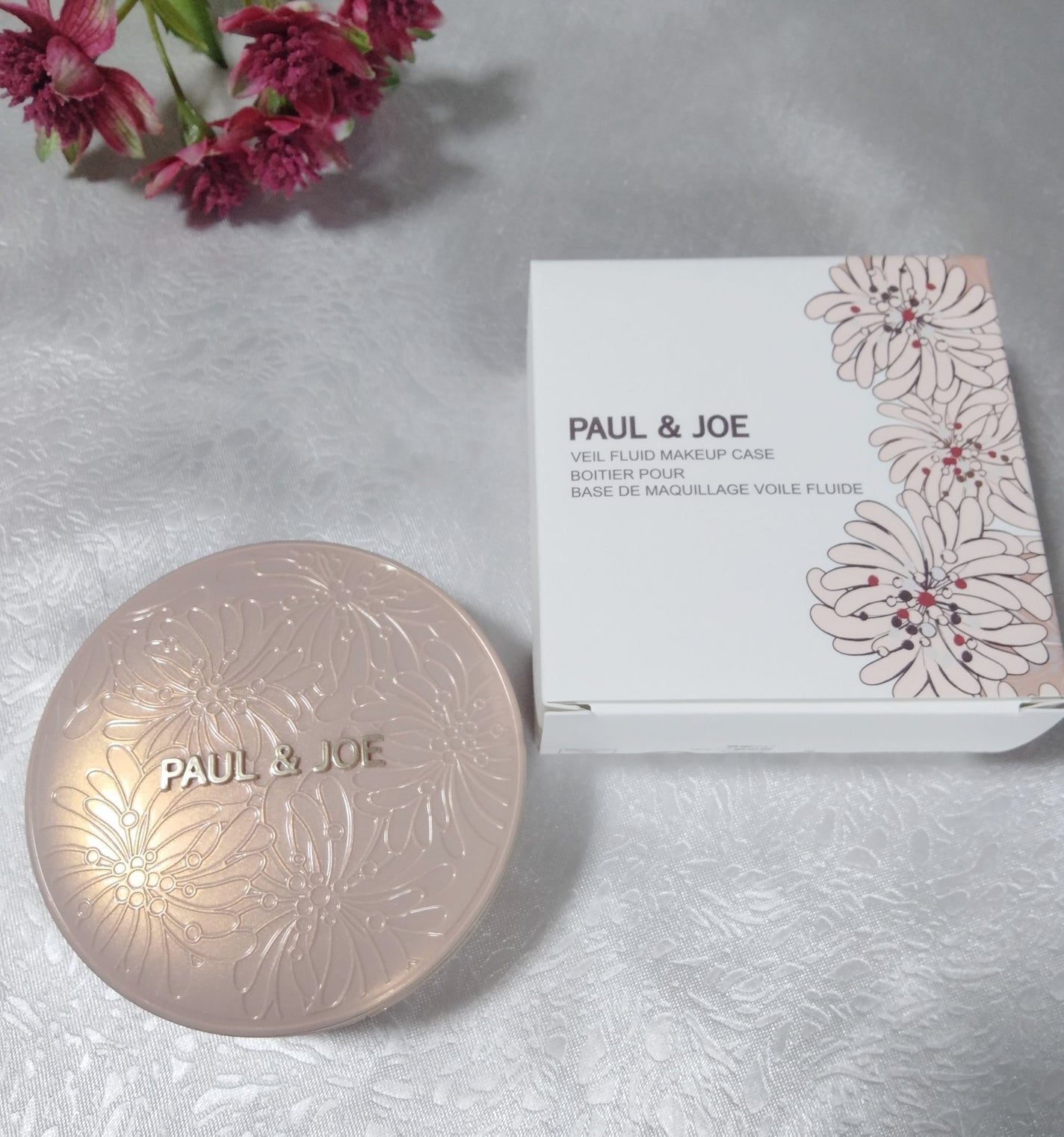 シースルー ヴェール コンパクト/PAUL & JOE BEAUTE/ファンデーションを使ったクチコミ(1枚目)