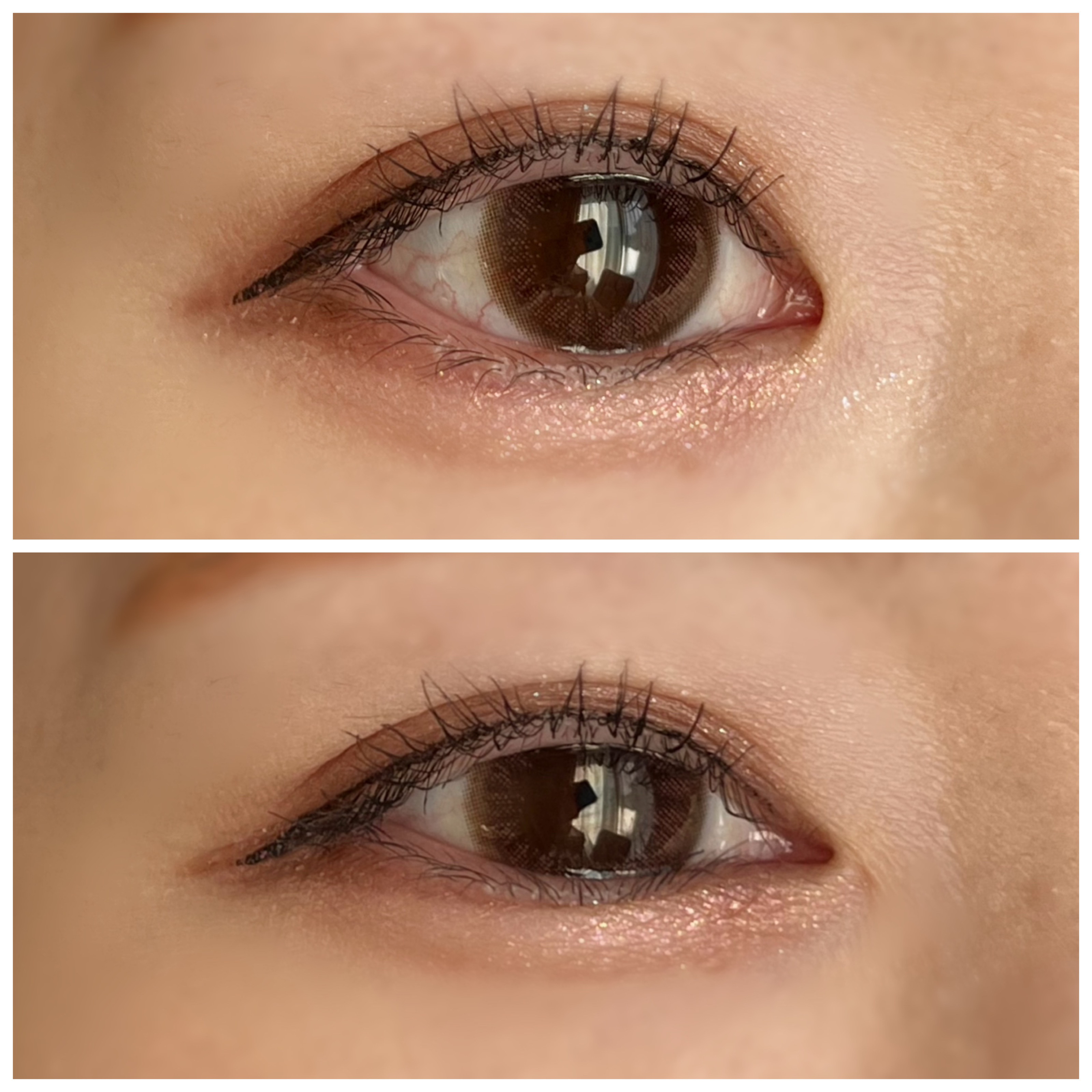 LuMia comfort 1day CIRCLE メロウカーキ/LuMia/ワンデー（１DAY）カラコンを使ったクチコミ（3枚目）