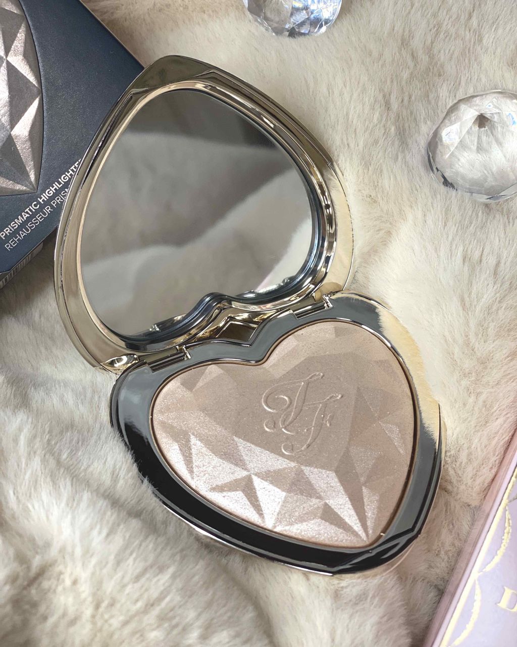 ラブ ライト ハイライター/Too Faced/パウダーハイライトを使ったクチコミ(2枚目)