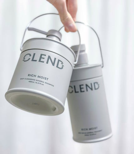 リッチモイスト ディープクレンジング ミネラル シャンプー/ディープリペア ミネラル トリートメント/CLEND/市販シャンプーを使ったクチコミ(1枚目)