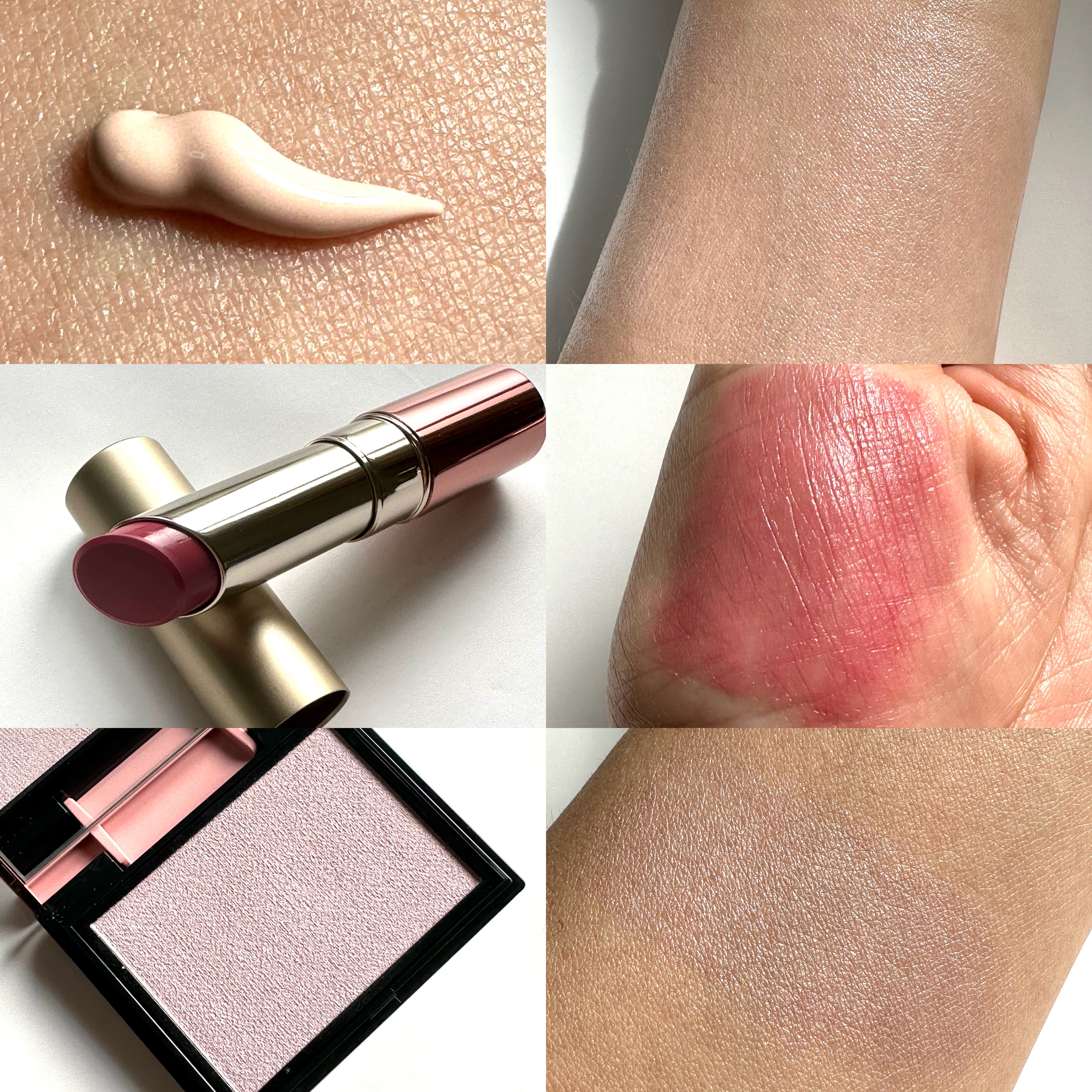 ホリデーコフレ2023〈カームピンク〉/エトヴォス/メイクアップキットを使ったクチコミ（2枚目）