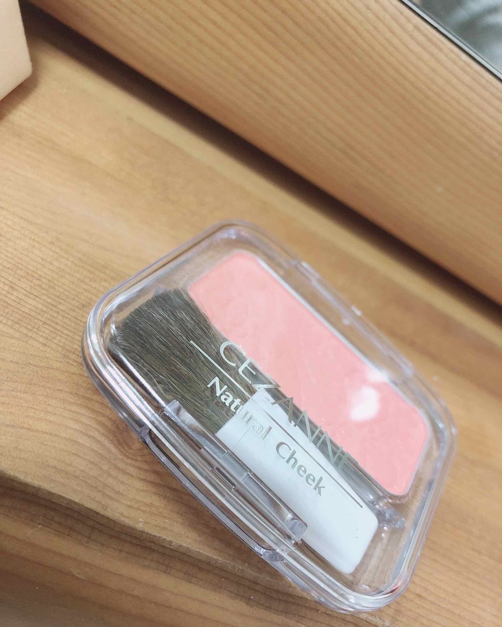 ナチュラル チークN/CEZANNE/パウダーチークを使ったクチコミ（1枚目）