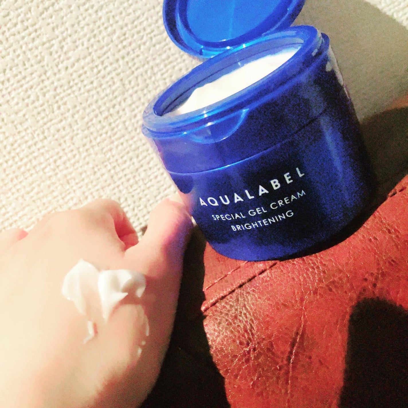 スペシャルジェルクリーム EX (ブライトニング) /アクアレーベル/オールインワン化粧品を使ったクチコミ(2枚目)