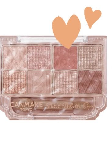 プティパレットアイズ/キャンメイク/パウダーアイシャドウを使ったクチコミ(1枚目)