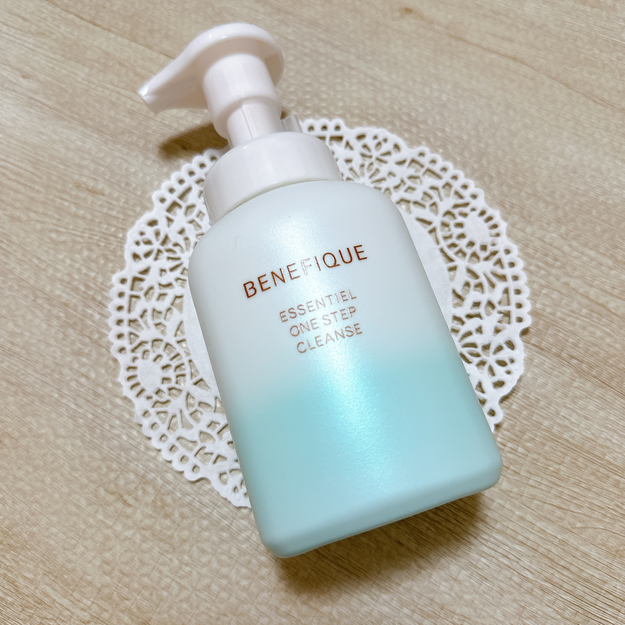エッセンシャル ワンステップクレンズ/BENEFIQUE/泡洗顔を使ったクチコミ（2枚目）