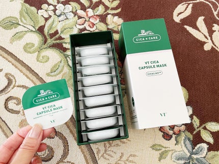 CICA カプセルマスク/VT/洗い流すパック・マスクを使ったクチコミ(1枚目)