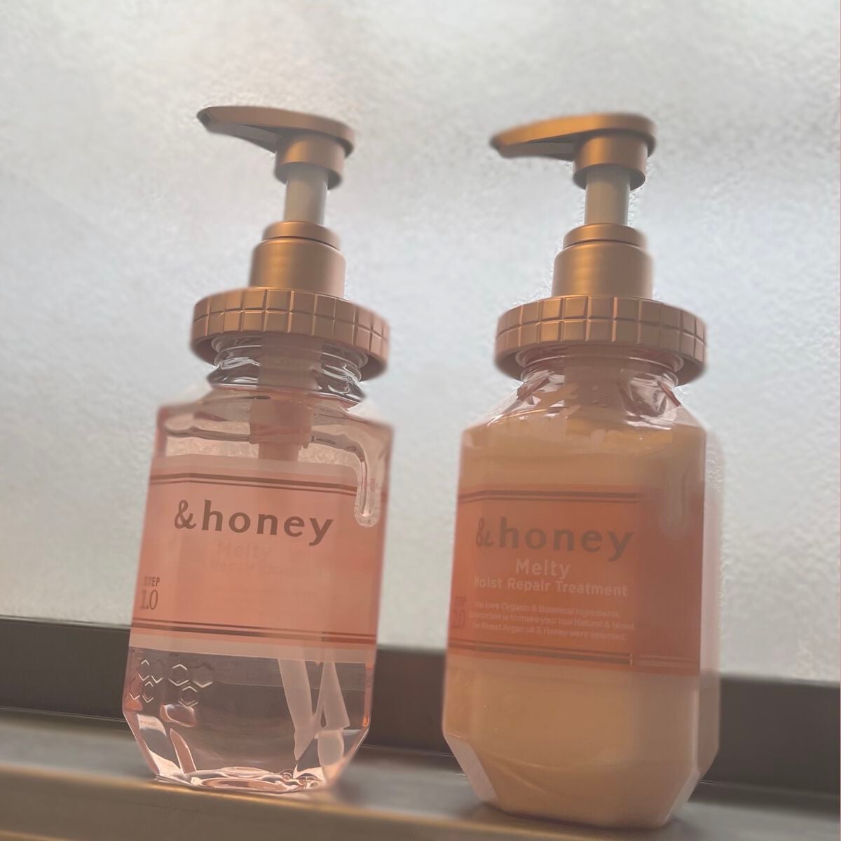 &honey Melty モイストリペア シャンプー1.0/モイストリペア ヘアトリートメント2.0/&honey/市販シャンプーを使ったクチコミ(1枚目)