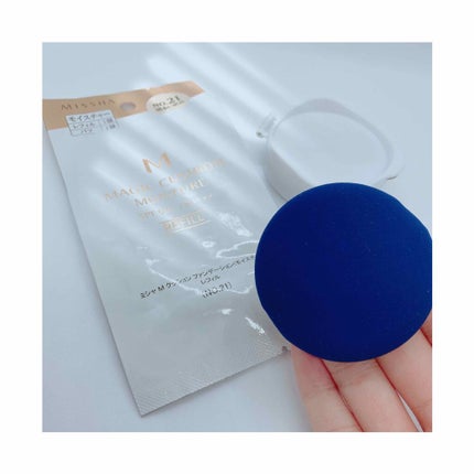 M クッション ファンデーション(モイスチャー)/MISSHA/クッションファンデーションを使ったクチコミ(2枚目)
