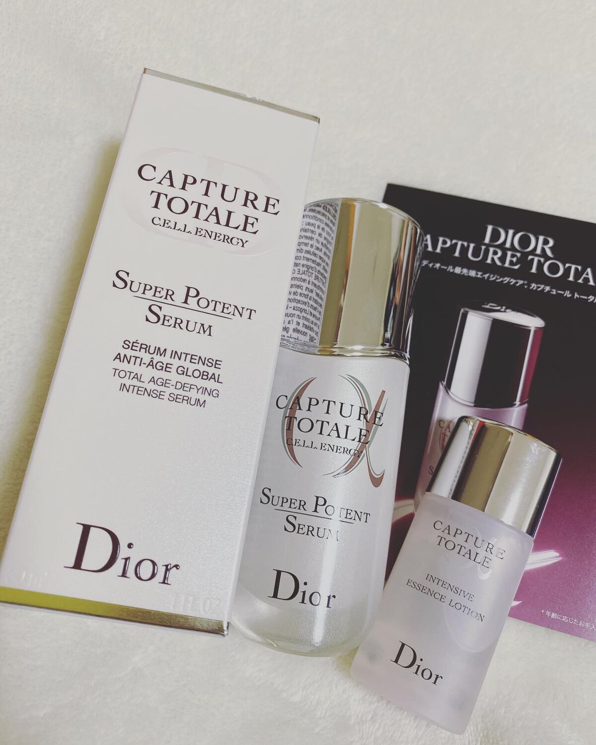 【旧】カプチュール トータル セル ENGY スーパー セラム/Dior/美容液を使ったクチコミ（2枚目）