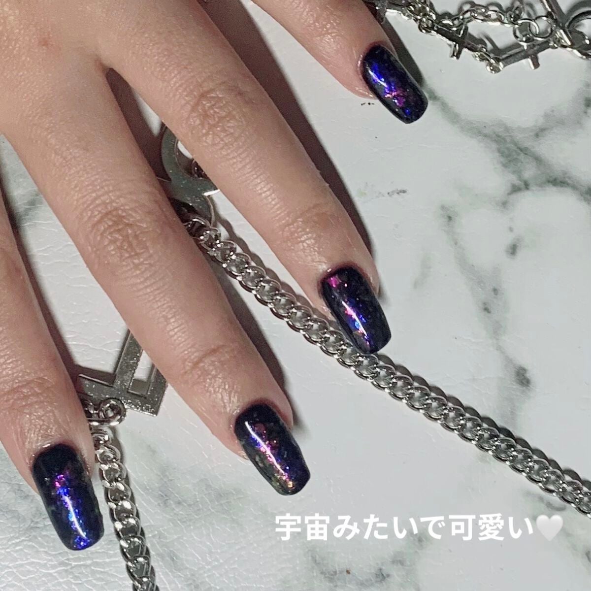 ジェルネイル(ライト対応)/セリア/ジェルネイルを使ったクチコミ(1枚目)