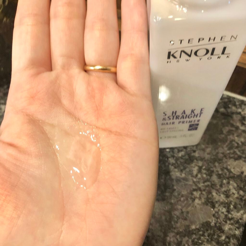 シェイク アンド ストレート ヘアプライマー/スティーブンノル ニューヨーク/ヘアオイルを使ったクチコミ(4枚目)