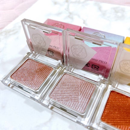 オーラデュウ プリズム イルミネーター ピコ/SHISEIDOザ・メーキャップ/単色アイシャドウを使ったクチコミ(3枚目)