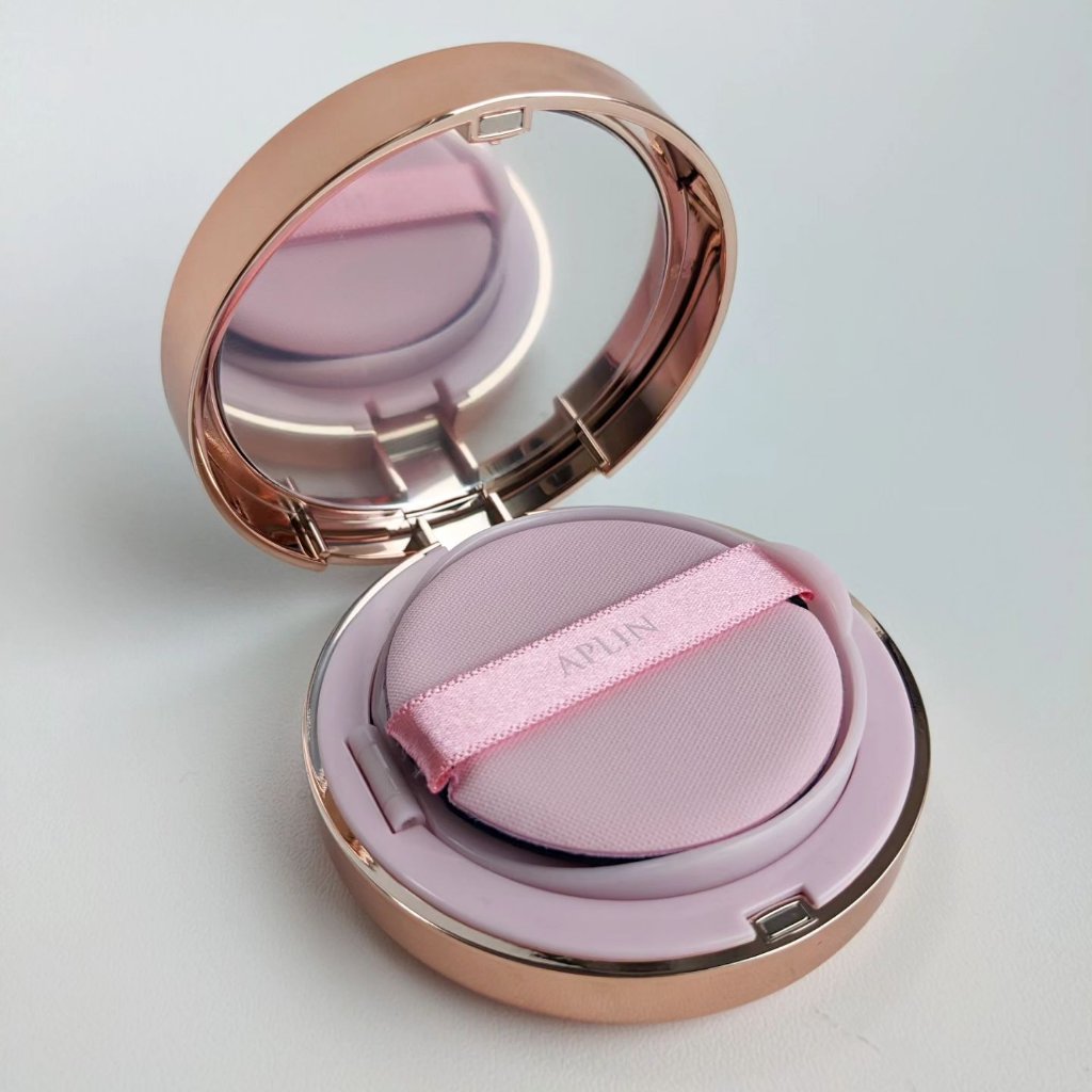 ピンクティーツリーカバーアップグロウクッション/APLIN/クッションファンデーションを使ったクチコミ（2枚目）