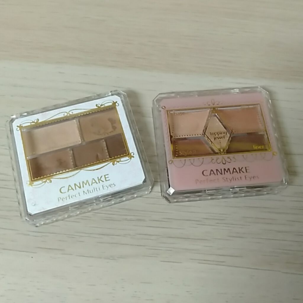 【旧品】パーフェクトスタイリストアイズ/キャンメイク/アイシャドウパレットを使ったクチコミ（2枚目）