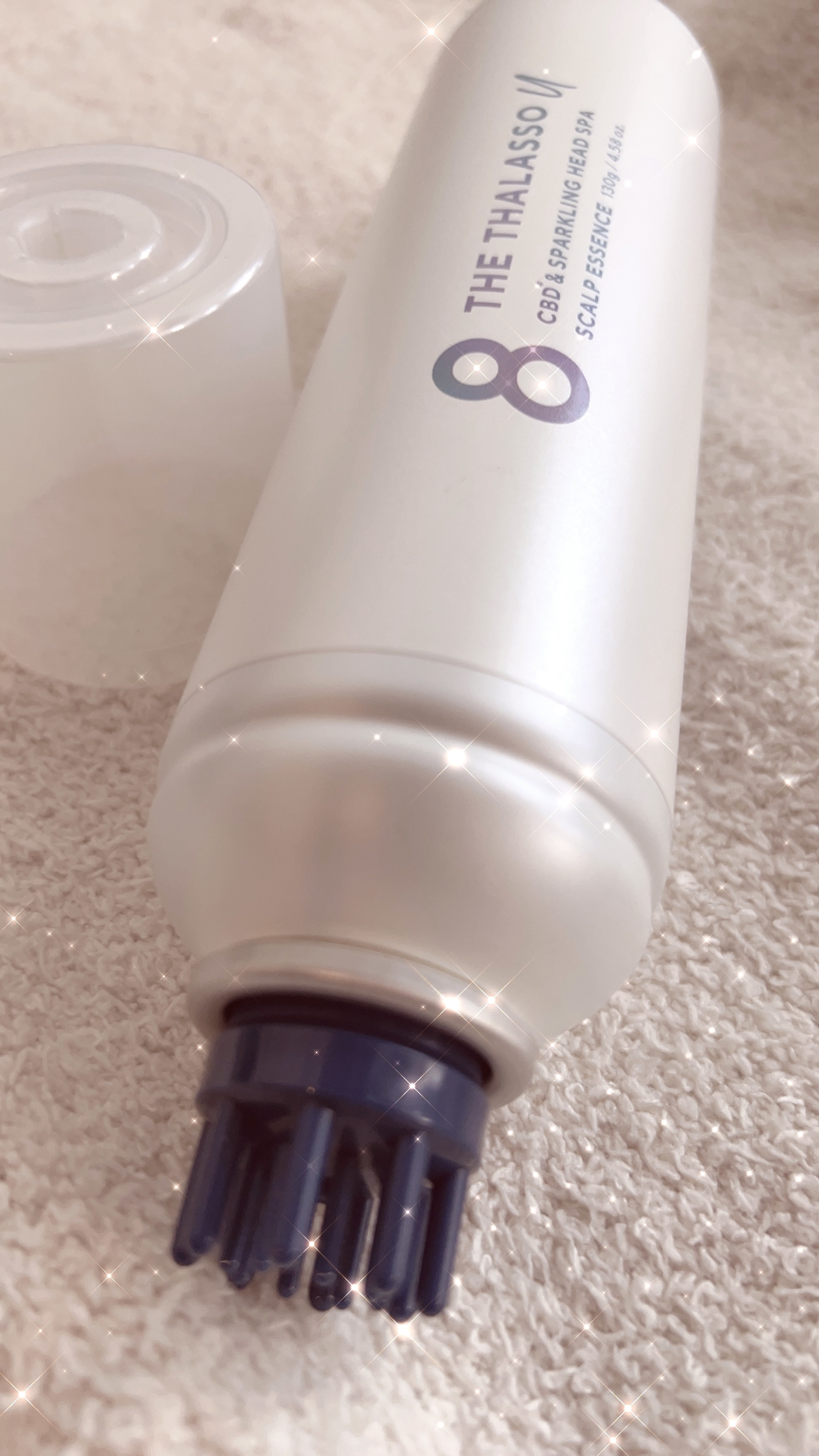 エイトザタラソ ユー CBD＆スパークリング ヘッドスパ スキャルプエッセンス/エイトザタラソ/頭皮ローションを使ったクチコミ（1枚目）