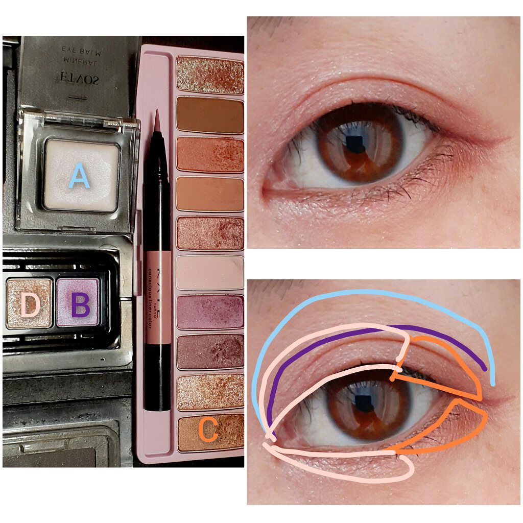 ミネラルアイバーム/エトヴォス/ジェル・クリームアイシャドウを使ったクチコミ(3枚目)