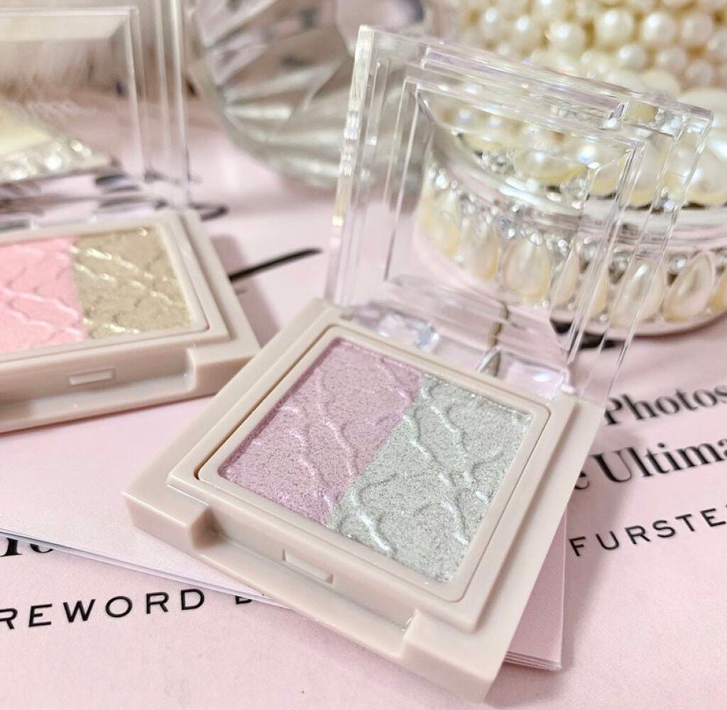 リシェ ダズリング デュオ アイズ/Visée/アイシャドウパレットを使ったクチコミ(3枚目)