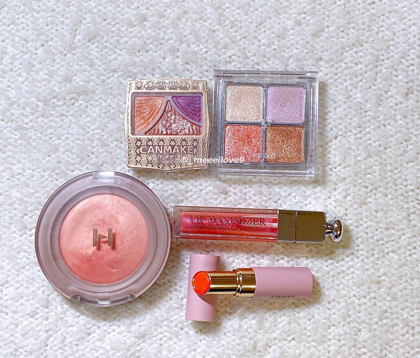 ジューシーピュアアイズ/キャンメイク/アイシャドウパレットを使ったクチコミ(1枚目)