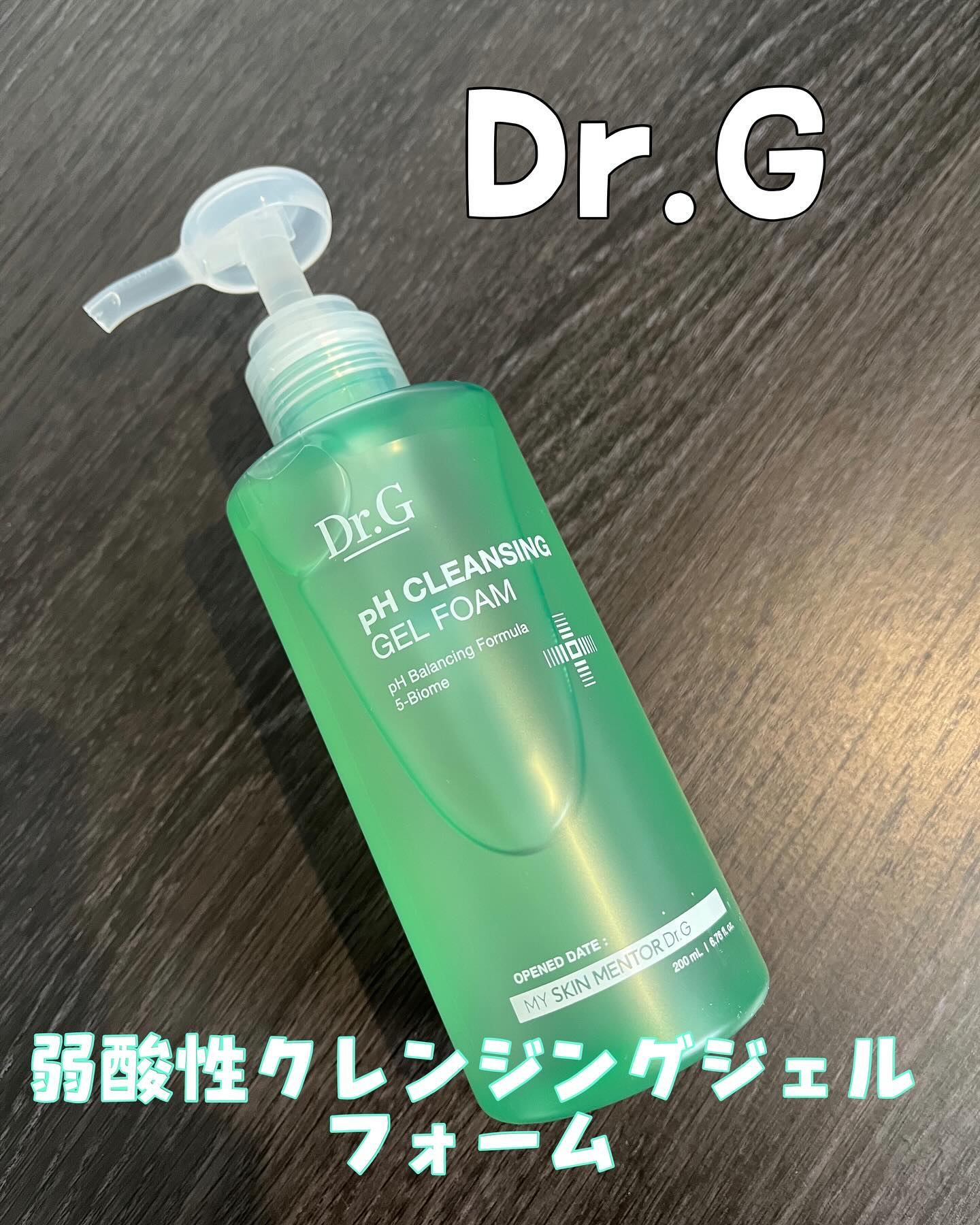 弱酸性クレンジングジェルフォーム/Dr.G/その他洗顔料を使ったクチコミ（1枚目）