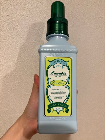 柔軟剤 グッドティータイム グリーンティーの香り 本体 600ml/ランドリン/柔軟剤の画像