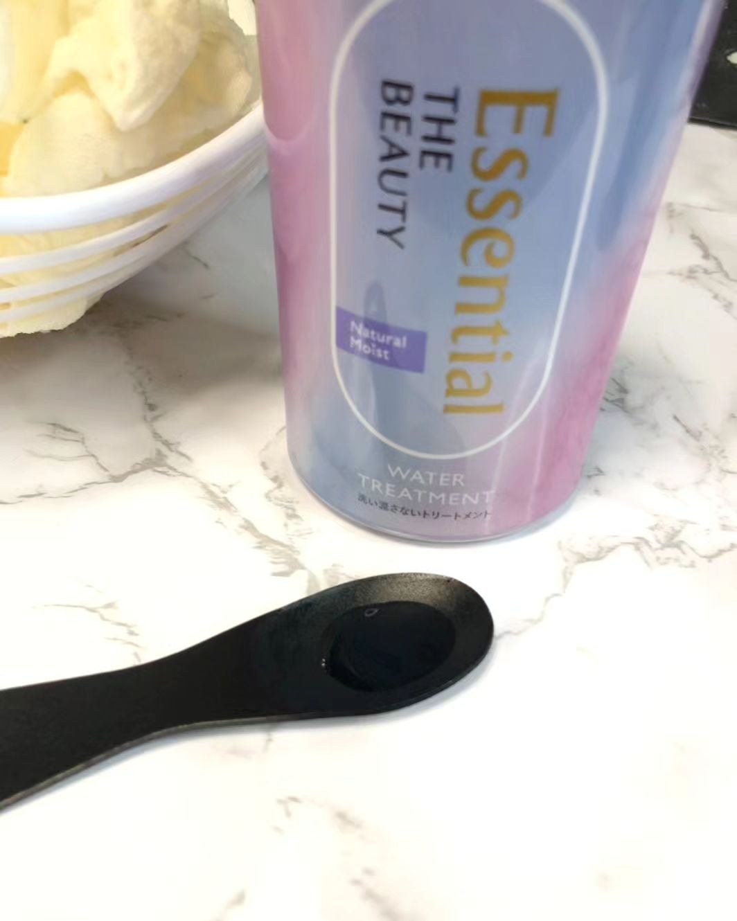 エッセンシャル プレミアム ウォータートリートメント ナチュラルモイスト/エッセンシャル/アウトバストリートメントを使ったクチコミ(2枚目)