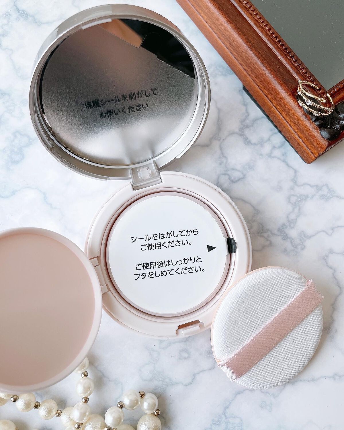 リンクルホワイトクッションファンデーション/コラリッチ/クッションファンデーションを使ったクチコミ(4枚目)