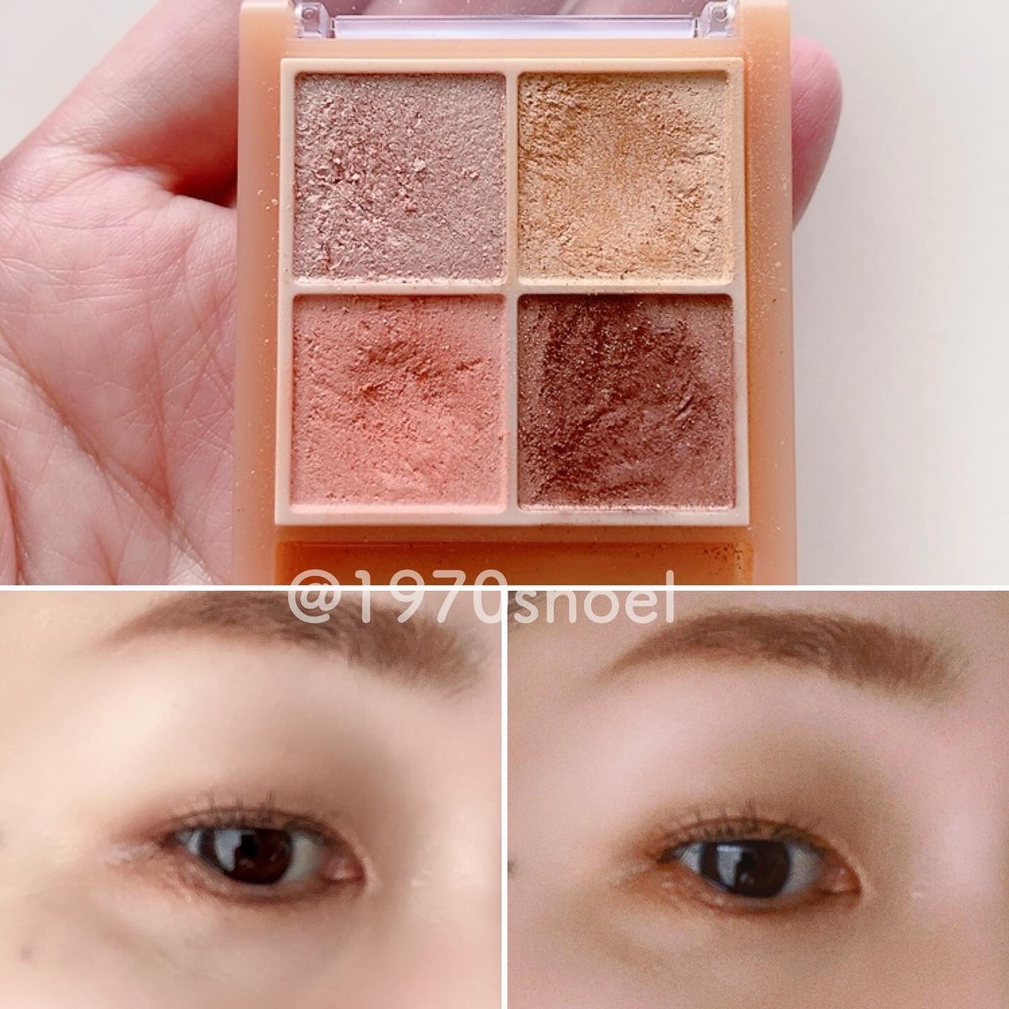 ベージュトーンアイシャドウ/CEZANNE/アイシャドウパレットを使ったクチコミ(2枚目)