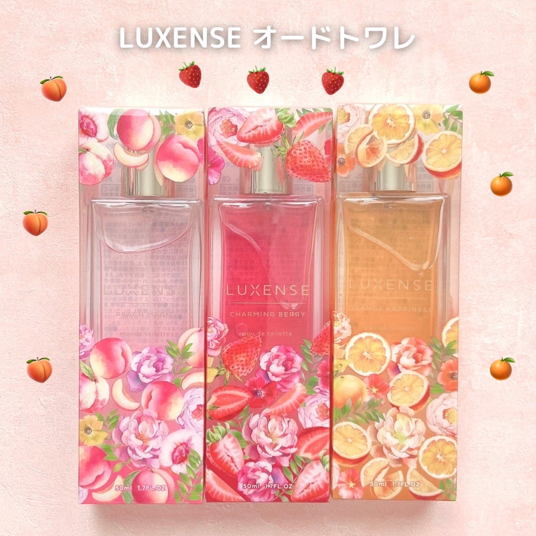 LUXENSE オードトワレ ピーチマジック/LUXENSE/香水(その他)を使ったクチコミ(2枚目)