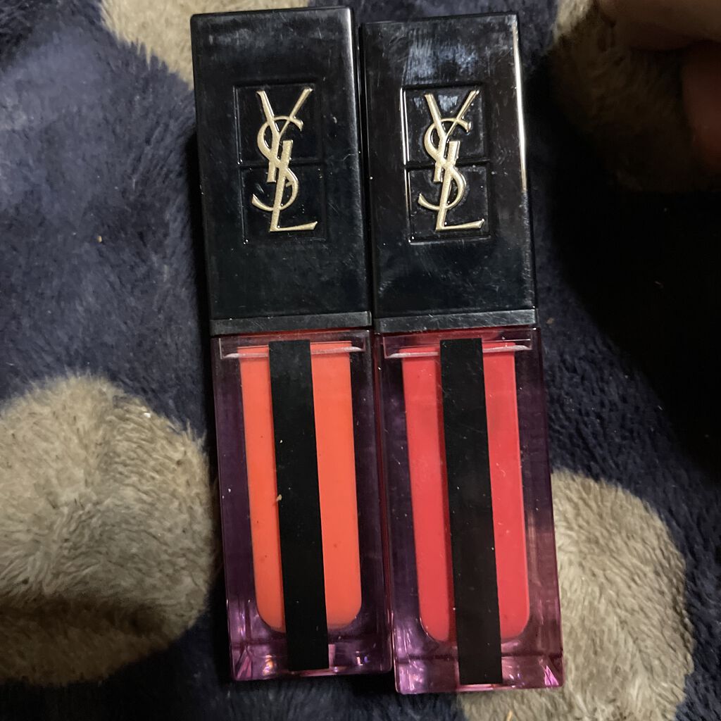 ルージュ ピュールクチュール ヴェルニ ウォーターステイン 605 バン ド コライユ/YVES SAINT LAURENT BEAUTE/口紅を使ったクチコミ（1枚目）