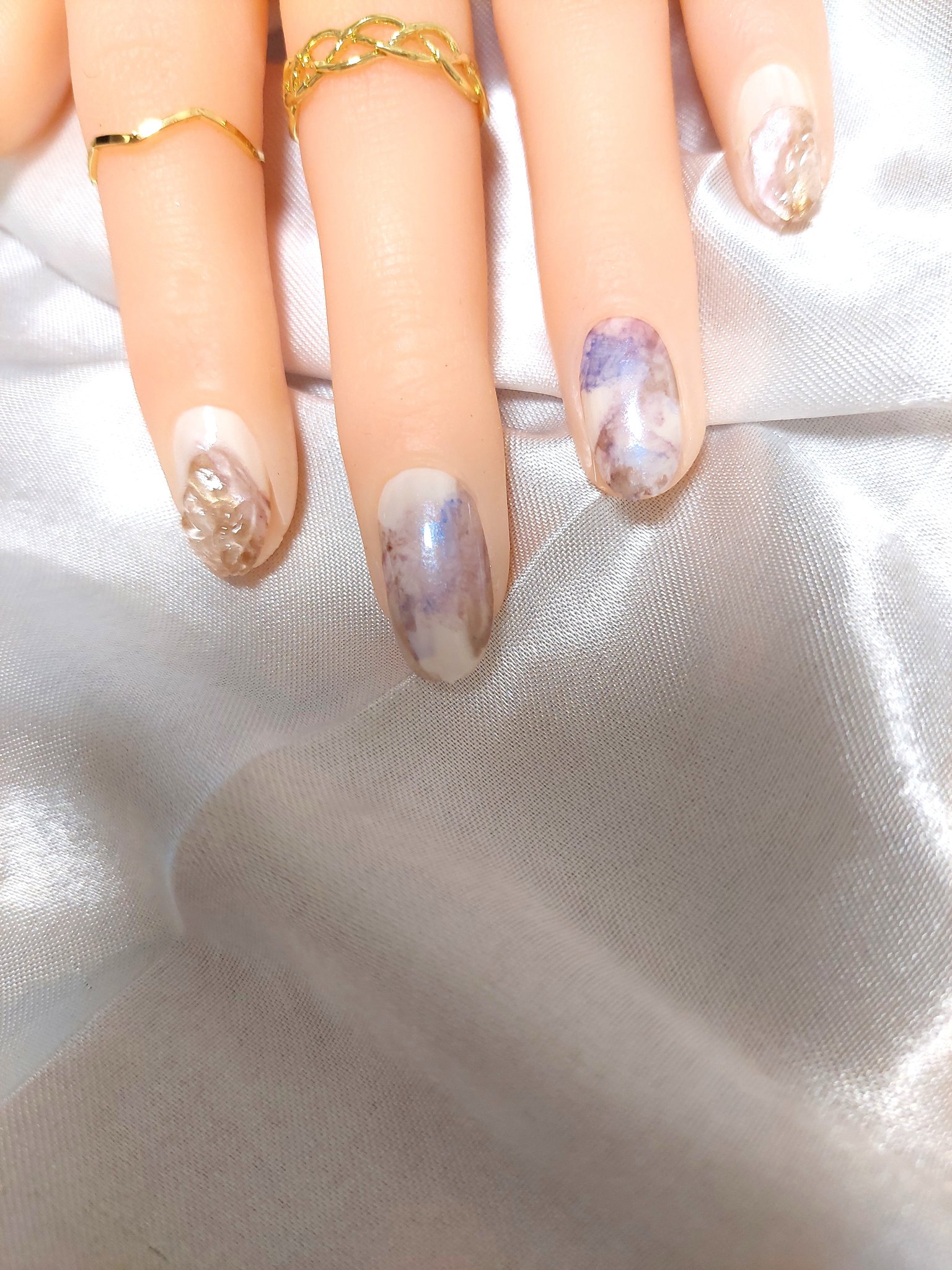 水彩ネイルパレット/DAISO/ネイル用品を使ったクチコミ（3枚目）