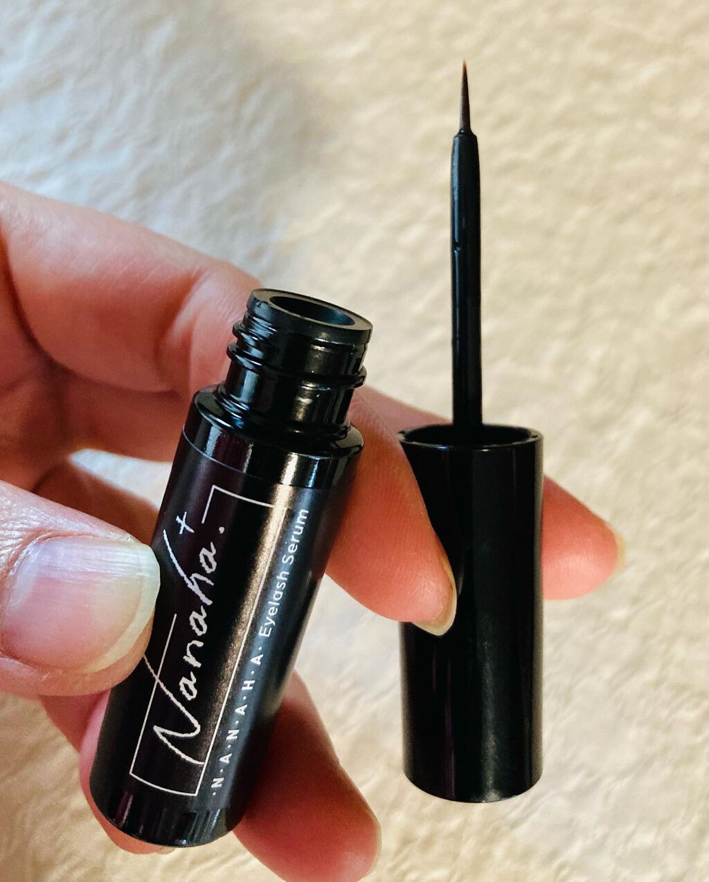 ナナハプラス アイラッシュセラム/ナナハ/まつげ美容液を使ったクチコミ（3枚目）