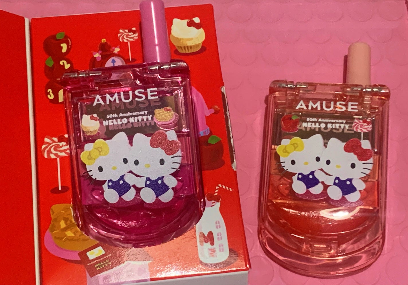 リップ&チークセルフォン/AMUSE/口紅を使ったクチコミ(1枚目)