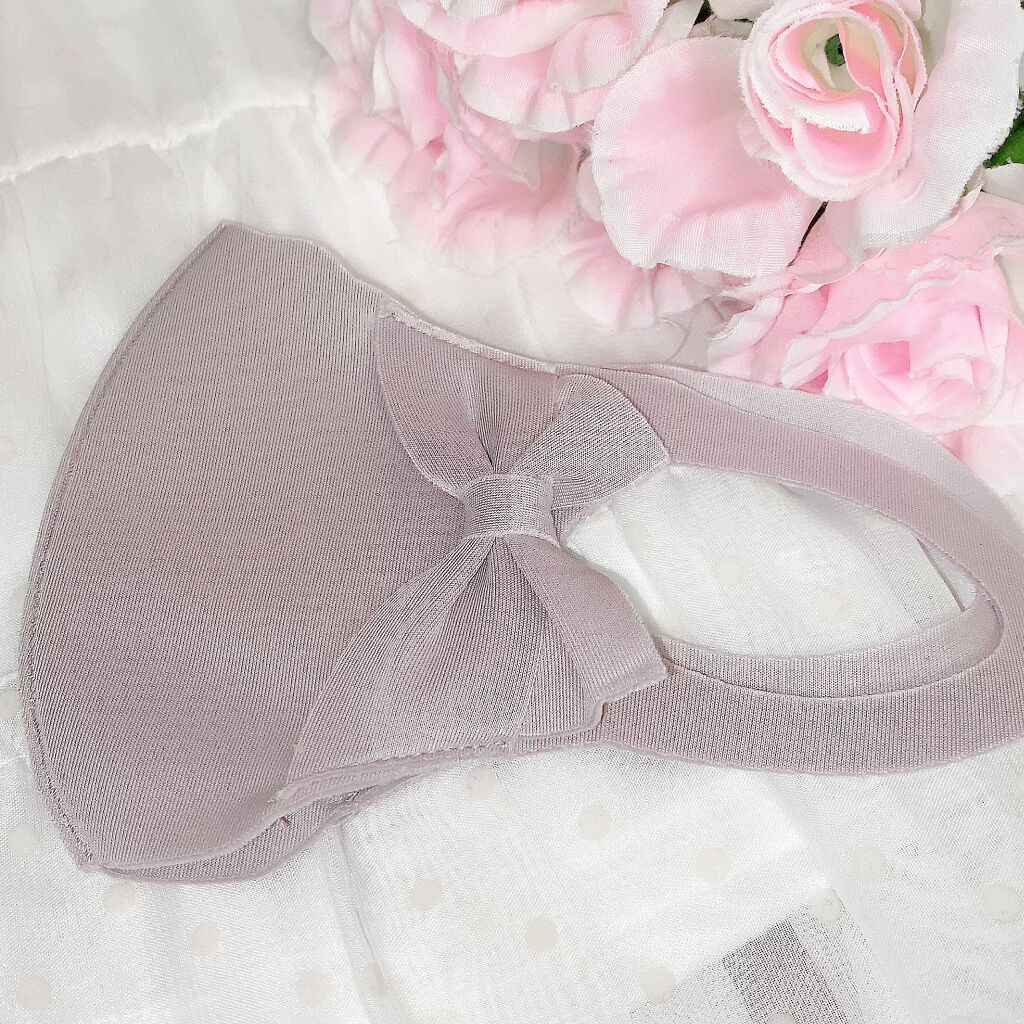 リボンマスク/DAISO/マスクを使ったクチコミ(3枚目)