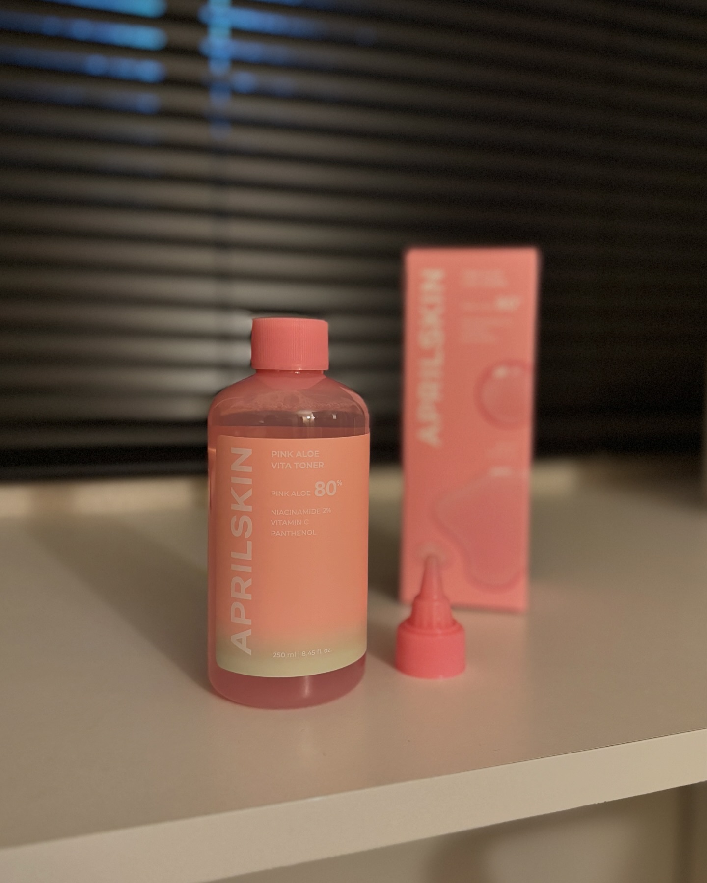 ピンクアロエビタトナー/APRILSKIN/化粧水を使ったクチコミ（1枚目）