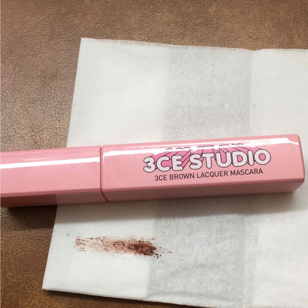 BROWN LACQUER MASCARA/3CE/マスカラを使ったクチコミ(1枚目)