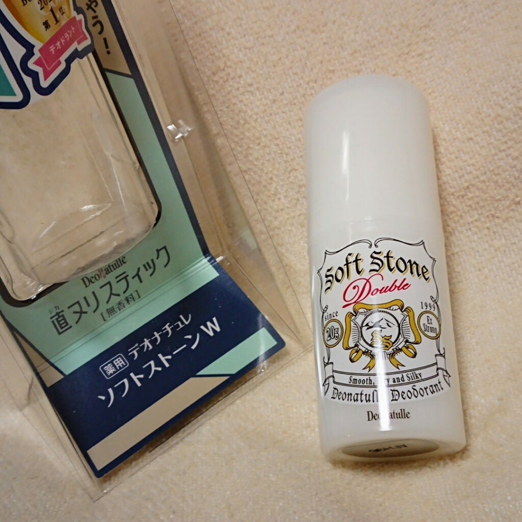 薬用ソフトストーンW/デオナチュレ/デオドラント・制汗剤を使ったクチコミ(2枚目)