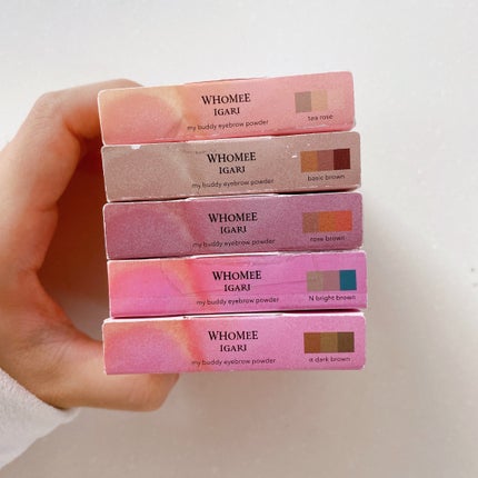 フーミー アイブロウパウダー/WHOMEE/パウダーアイブロウを使ったクチコミ(5枚目)