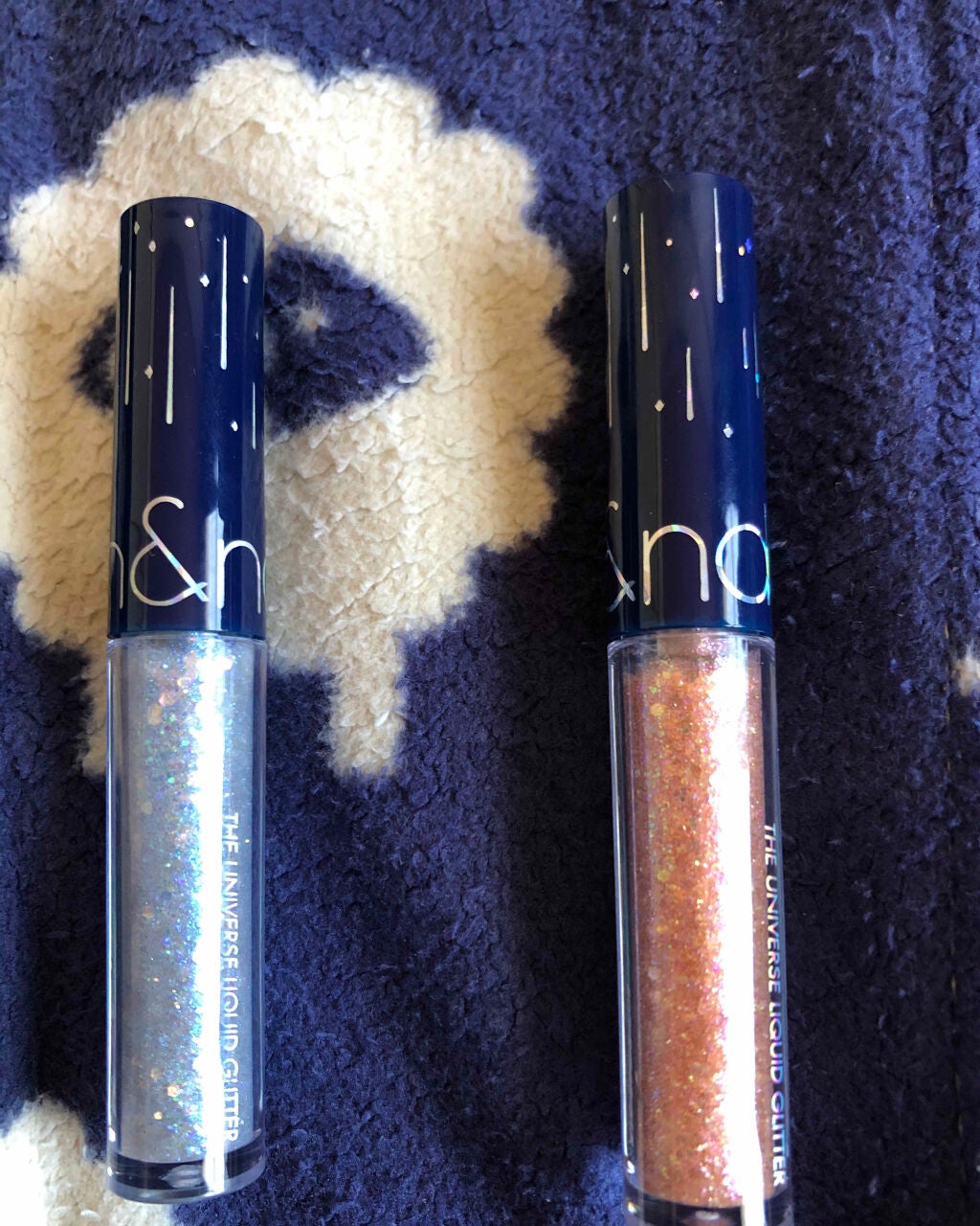 リキッド グリッター シャドウ/rom&nd/グリッターを使ったクチコミ(1枚目)