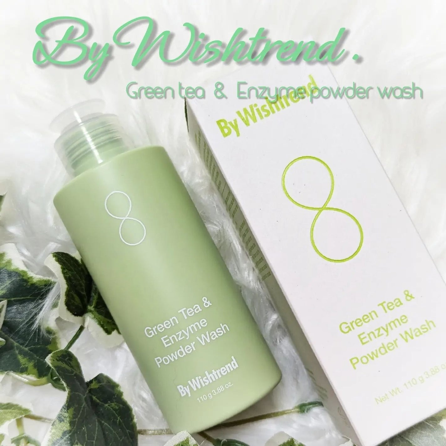 グリーンティー&エンザイムパウダーウォッシュ/By Wishtrend/洗顔パウダーを使ったクチコミ(1枚目)