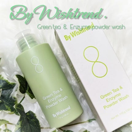 グリーンティー&エンザイムパウダーウォッシュ/By Wishtrend/洗顔パウダーを使ったクチコミ(1枚目)