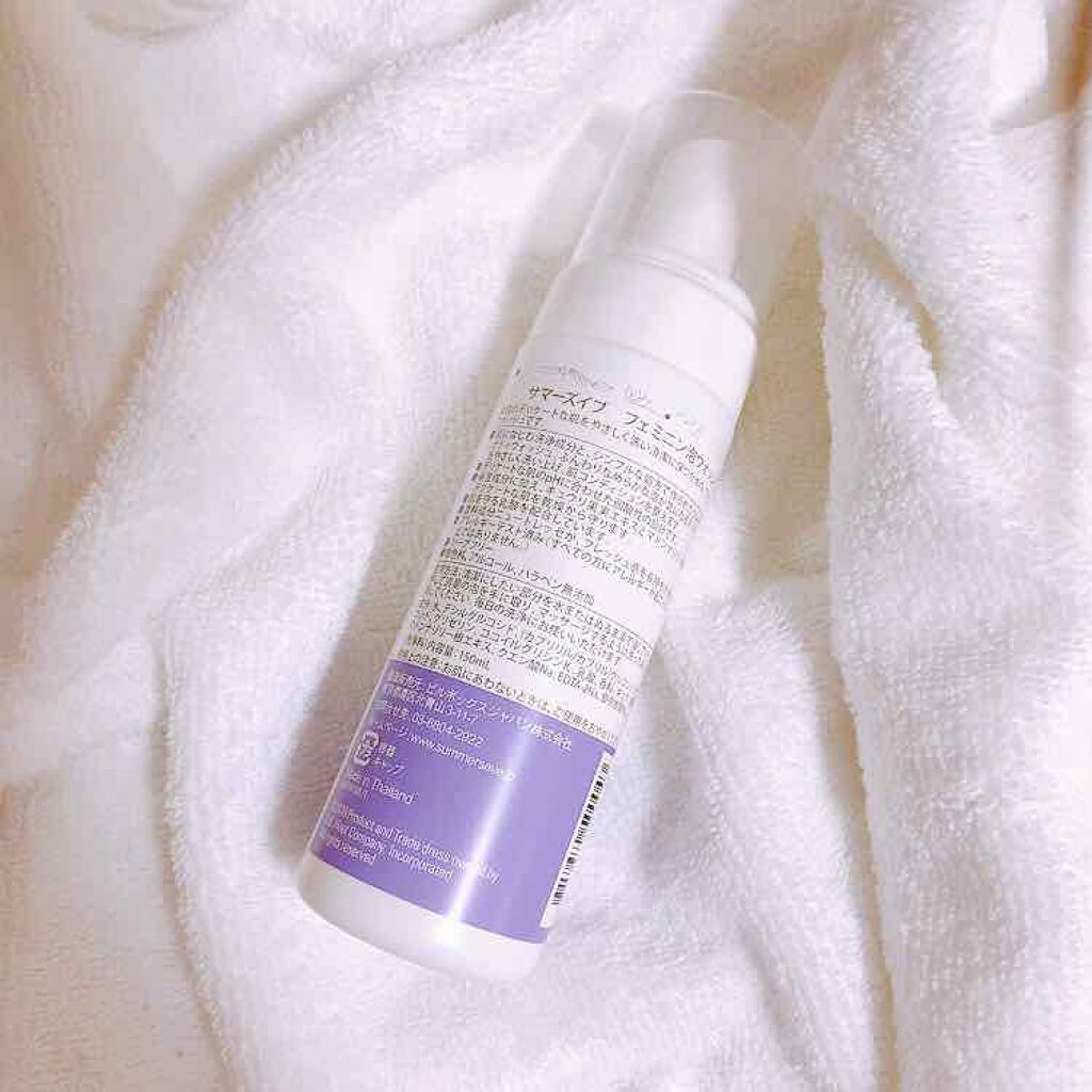 フェミニン泡ウォッシュ/Summer's Eve(サマーズイブ)/デリケートゾーンケアを使ったクチコミ（2枚目）