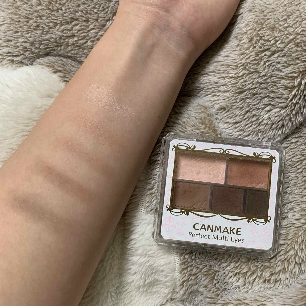 パーフェクトマルチアイズ/キャンメイク/アイシャドウパレットを使ったクチコミ（1枚目）